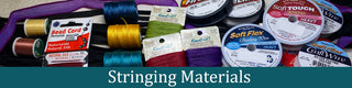 String materials: floss, thread, fireline, cord.