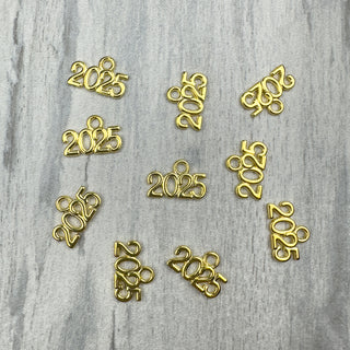 gold 2025 charms