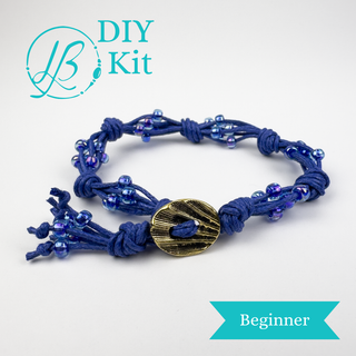 What Knot Bracelet Kit - Denim & Sapphire