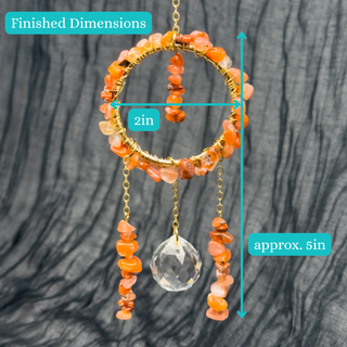 Gemstone Suncatcher Kit - Multiple Colors