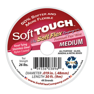 Spool of .019in Soft Touch Medium Premium Flex Wire