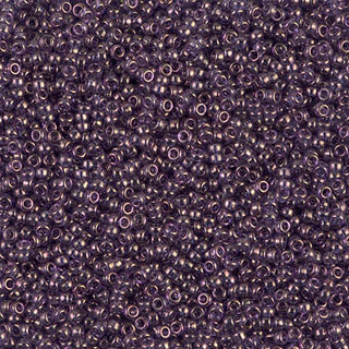 15/0 Violet Gold Luster Miyuki Seed Beads.