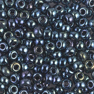 6/0 Gunmetal Iris Seed Bead 6-456 20g
