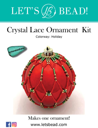 Crystal Lace Ornament Kit - Holiday