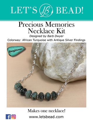 Precious Memories Necklace - African Turquoise