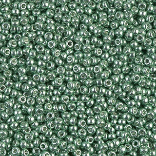 11/0 Galvanized Sea Green Miyuki Seed Bead 11-1074 10g