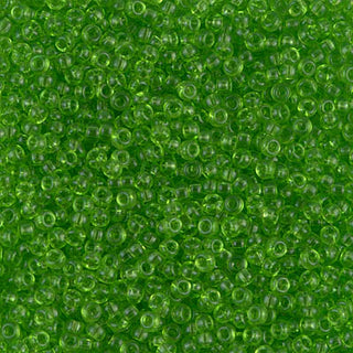 11/0 Transparent Lime Miyuki Seed Bead 11-144 10g
