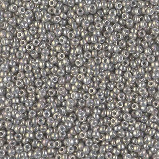 11/0 Galvanized Gray Luster Miyuki Seed Bead 11-1865 10g