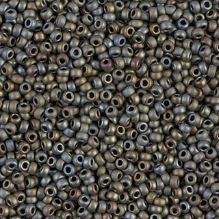 11/0 Matte Metallic Tawny Gray Miyuki Seed Bead 11-2012 10g