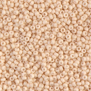 11/0 Matte Opaque Antique Beige Miyuki Seed Bead 11-2022 10g
