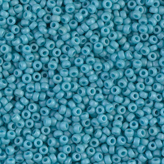 11/0 Matte Opaque Turquoise Blue Luster Miyuki Seed Bead 11-2029 10g