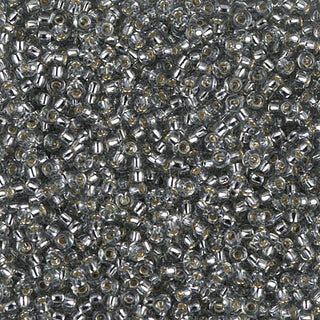 11/0 Silver Lined Gray Miyuki Seed Bead 11-21L 10g