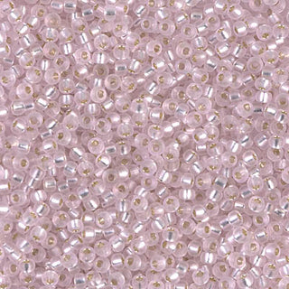 11/0 Dyed Silverlined Carnation Pink Miyuki Seed Bead 11-22