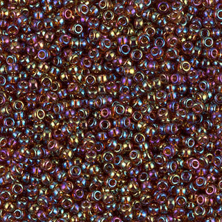 11/0 Transparent Topaz AB Miyuki Seed Bead 11-257 10g