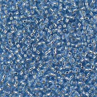 11/0 Silver Lined Cornflower Blue Miyuki Seed Bead 11-28 10g