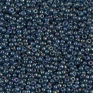 11/0 Montana Blue Gold Luster Miyuki Seed Bead 11-305 10g
