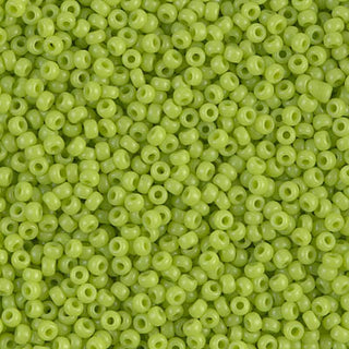 11/0 Opaque Chartreuse Miyuki Seed Bead 11-416 10g