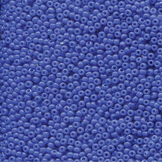 11/0 Opaque Dark Periwinkle Miyuki Seed Bead 11-417 10g