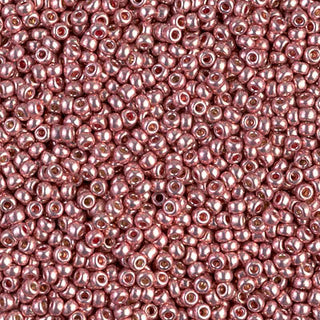 11/0 Duracoat Galvanized Dark Coral Miyuki Seed Bead 11-4209 10g