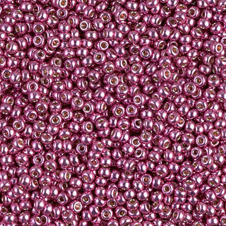 11/0 Duracoat Galvanized Hot Pink Miyuki Seed Bead 11-4210 10g