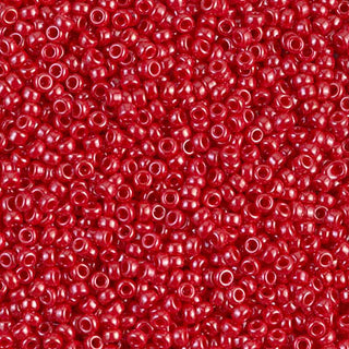 11/0 Opaque Red Luster Miyuki Seed Bead 11-426 10g