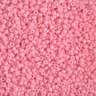 11/0 Duracoat Dyed Opaque Light Carnation Miyuki Seed Bead 11-4466 10g