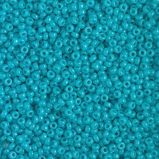 11/0 Duracoat Dyed Opaque Underwater Blue Miyuki Seed Bead 11-4480 10g
