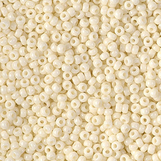 11/0 Ivory Pearl Ceylon Luster Miyuki Seed Bead 11-491 10g