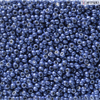 11/0 Duracoat Galvanized Mermaid Blue Miyuki Seed Bead 11-5117 10g