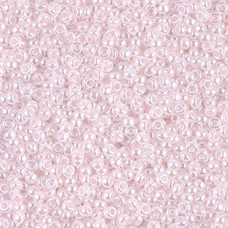 11/0 Baby Pink Ceylon Miyuki Seed Bead 11-517 
