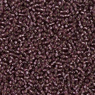 15/0 Silver Lined Dark Smoky Amethyst Miyuki Seed Bead 15-13 10g