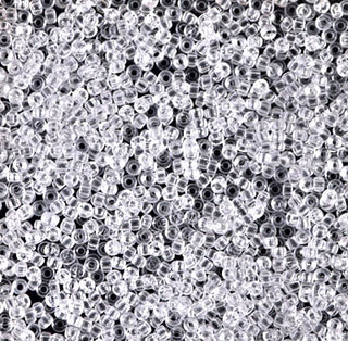 15/0 Transparent Crystal Miyuki Seed Bead 15-131 10g