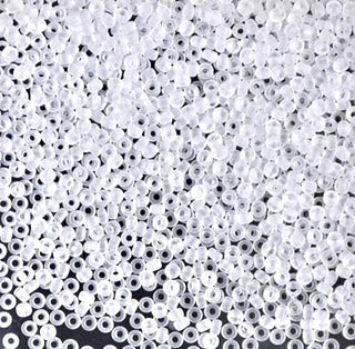 15/0 Matte Crystal Miyuki Seed Bead 15-131F 10g