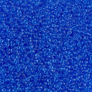 15/0 Transparent Sapphire Miyuki Seed Bead 15-150 10g