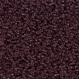 15/0 Dark Smoky Amethyst Miyuki Seed Bead 15-153 10g
