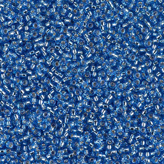 15/0 Silver Lined Sapphire Miyuki Seed Bead 15-19 10g