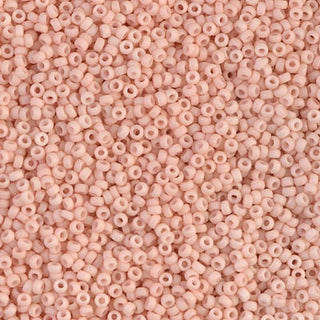 15/0 Matte Opaque Blush Miyuki Seed Bead 15-2023 10g