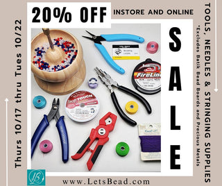 Tools and stringing material included in current sale.