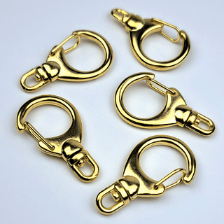 Swivel Lobster Clasp 33x19mm, Gold