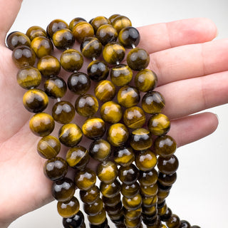 Tiger Eye 10mm Round beads