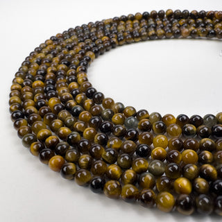 Tiger Eye 4mm Round beads