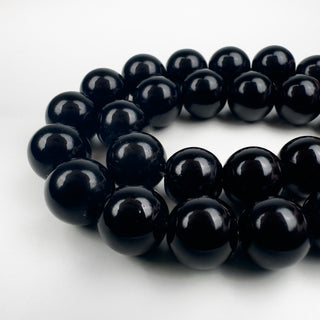 Black Onyx Smooth Round Beads Size 2mm 3mm 15.5'' Strand Black Onyx Smooth Round Beads Size 2mm 3mm 15.5'' Strand