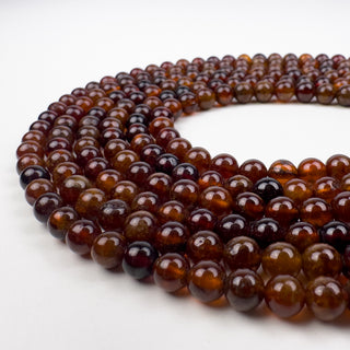 Hessonite Garnet 6mm 15.5in Round