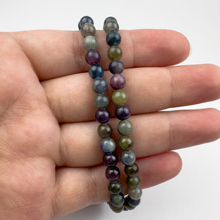 Sapphire 5.5mm Round 15in Strand