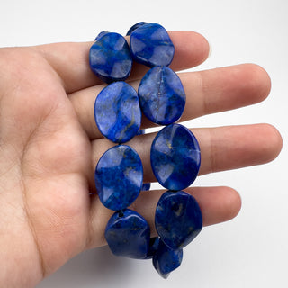 Lapis 15.5x20mm Oval 16in Strand