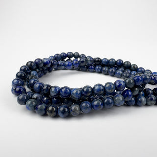 Lapis 4.5mm Round 15in Strand