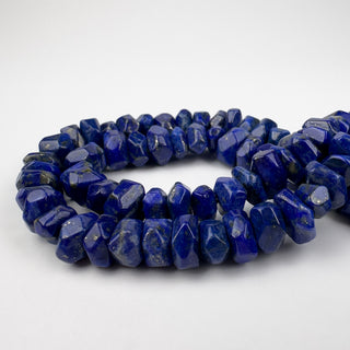 Lapis 8-12mm Freeform Nuggets 16in Strand