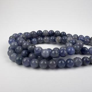 Tanzanite 6.5mm Round 15.5in Strand