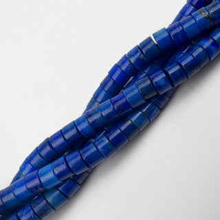 AAA Lapis 6mm Heishi 15.5in Strand