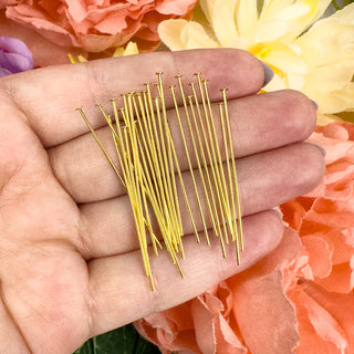 21ga 1.5in Gold Plt Head Pins